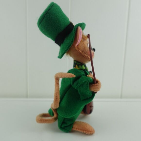 Annalee St. Patrick's Irish Boy Mouse Shamrock Leprechaun - Picture 2 of 8